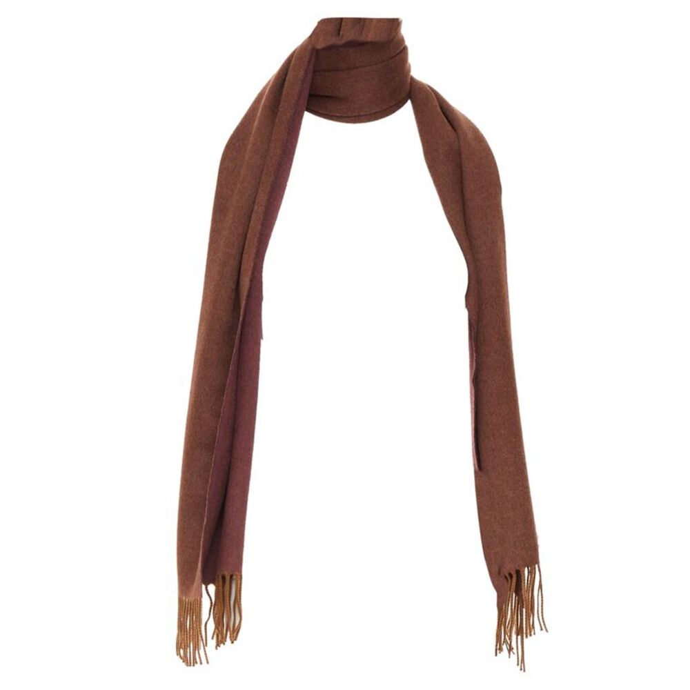 Loro Piana baby cashmere fringed long scarf